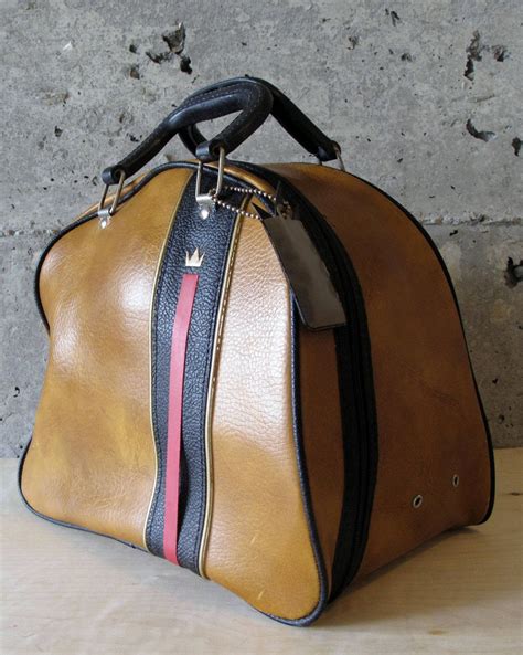 leather bowling bag.